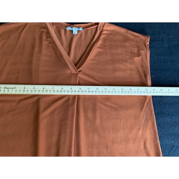 Green Envelope Los Angeles Womens Sleeveless V-Neck Top Size Large - Picture 5 of 8